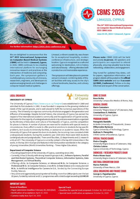 Cbms 2026
